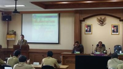 pembukaan bimbingan teknis penyusunan produk hukum kabupaten badung 